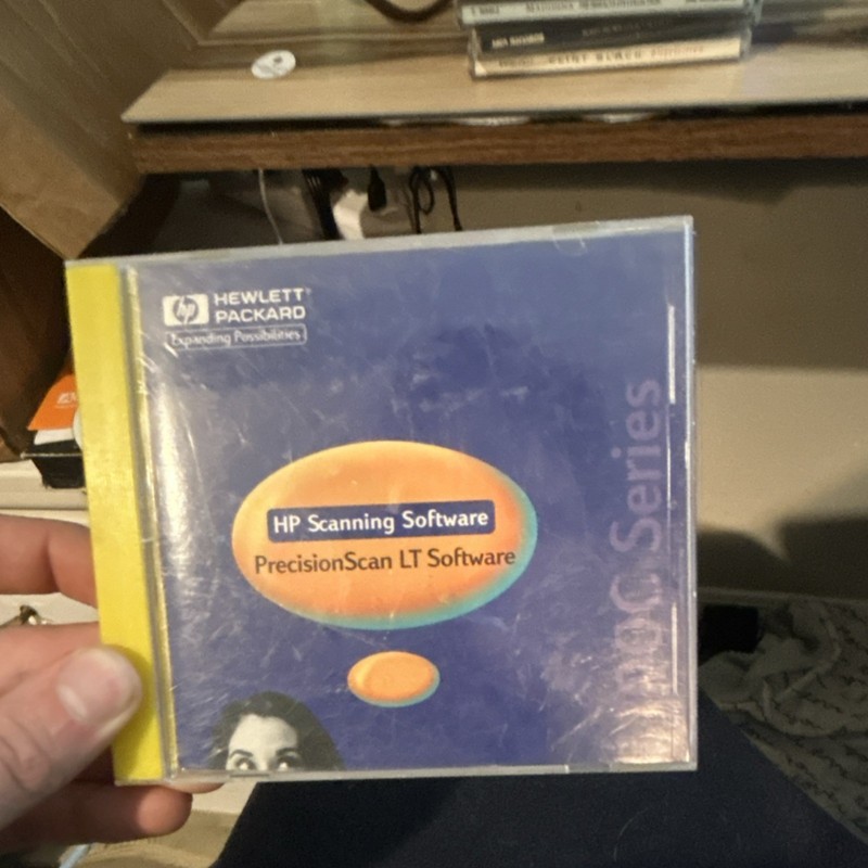 HP Drivers Update CD-ROM Windows 3200C Series English PrecisionScan LT Software
