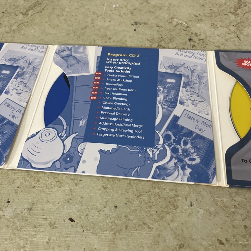 American Greetings Creatacard Gold 4 3 Disc Set 1999 gallery