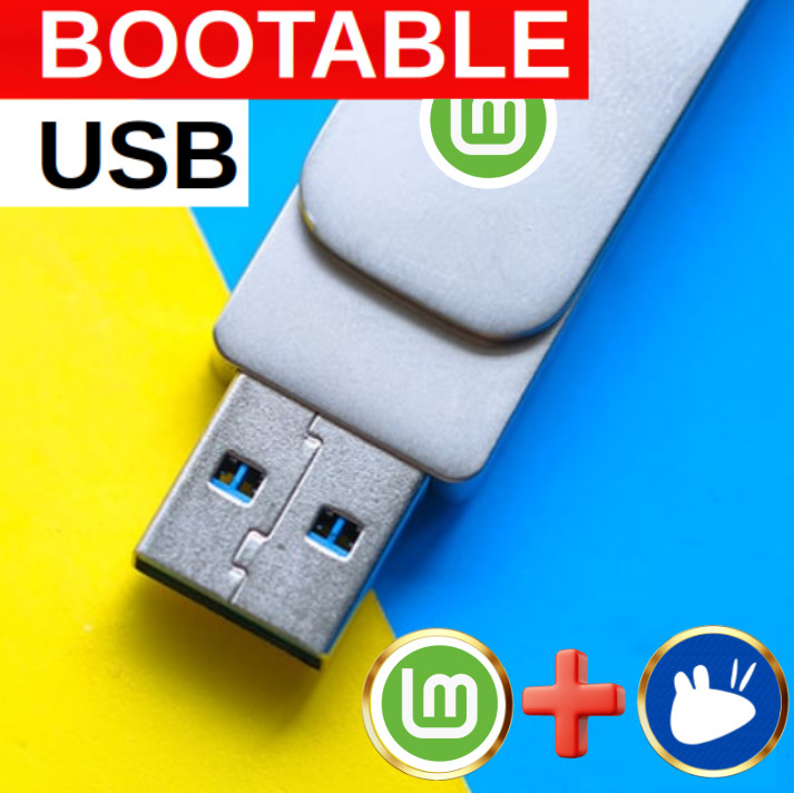 Linux Mint Xfce Latest Version Australian Shipping Bootable USB Flash Drive Fast