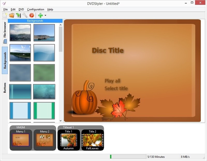 DVDStyler - DVD Creator & Authoring Software | CD DVD Burner Burning for Windows gallery