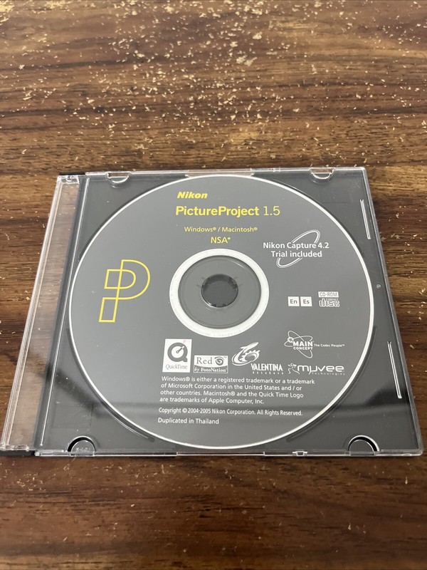 Nikon Picture Project 1.5 for Windows & Macintosh