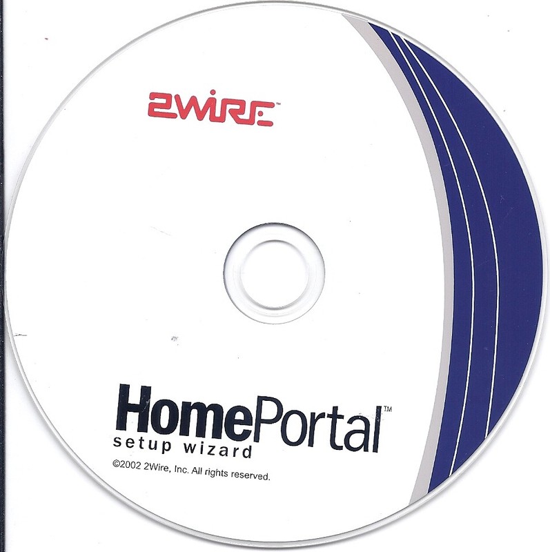 2Wire HomePortal Setup Wizard CD
