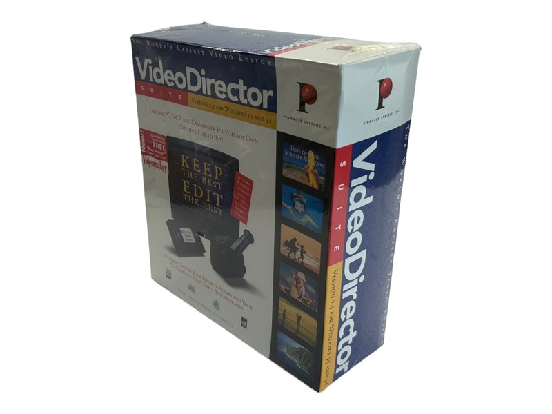 Pinnacle Systems VideoDirector Suite Version 2.5 Windows Video Editor New Sealed gallery