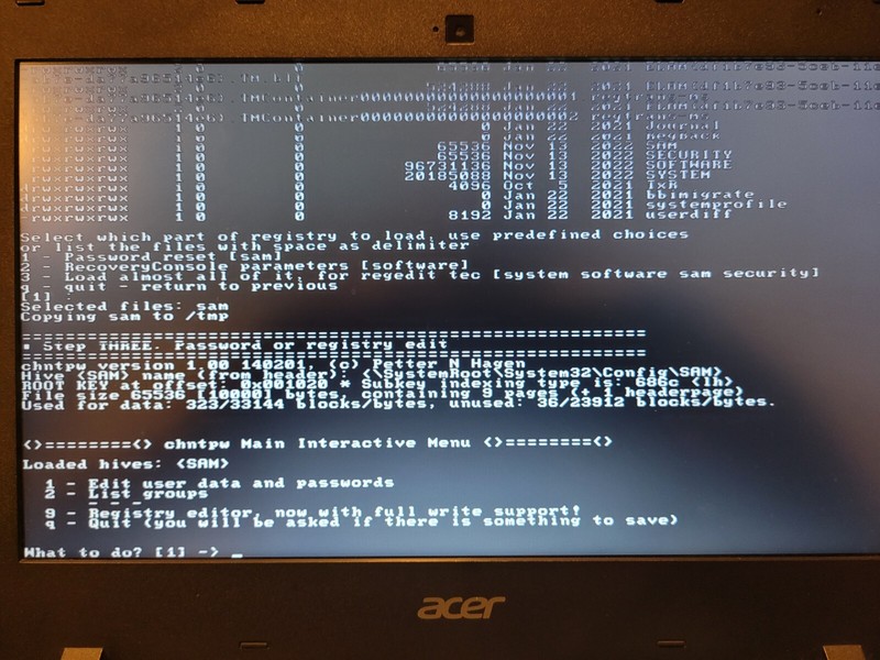 NT Password & Registry Editor (Blank Win10 Passwords ) Bootable 32G USB Stick! gallery
