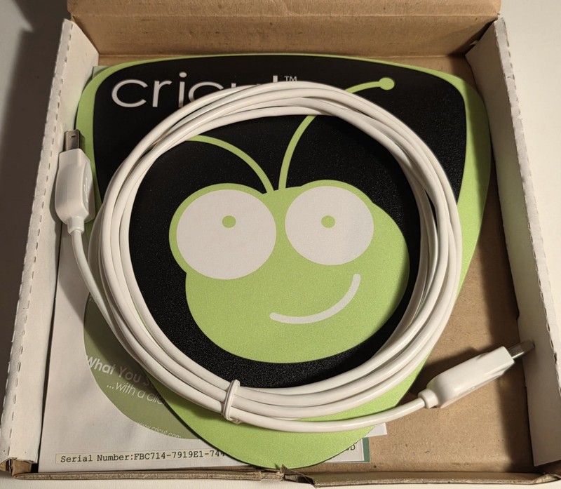 Cricut Provo Craft Design Studio Bonus Pack CD Mouse Pad & USB Cable gallery