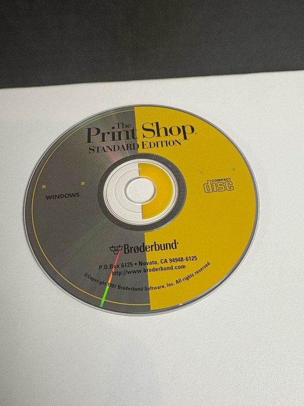 💿Broderbund The Print Shop Standard Edition: Windows 3.1 Windows 95💿 gallery