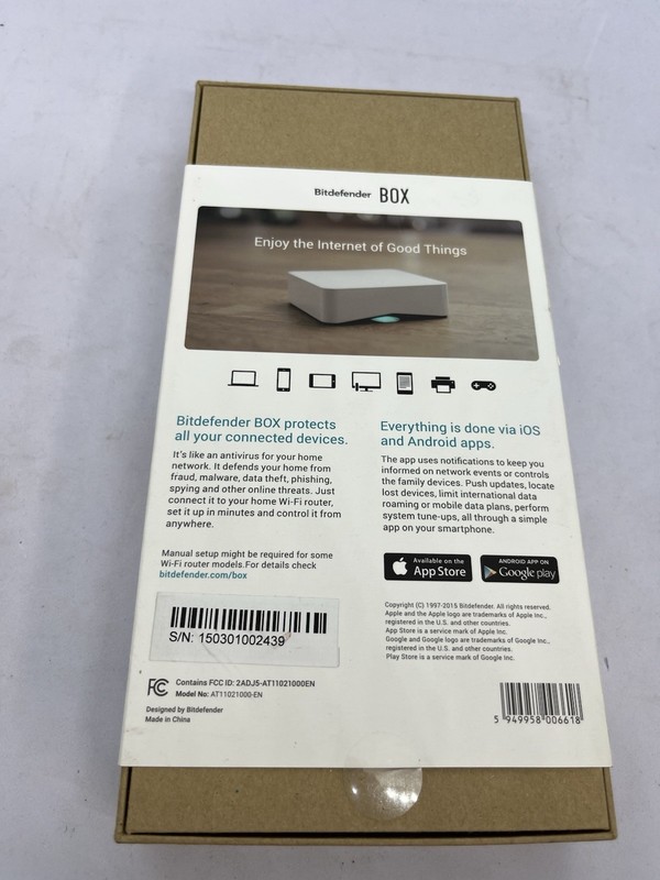Bitdefender BOX 1st Gen Hardware Firewall - Security of Things - New in Box gallery