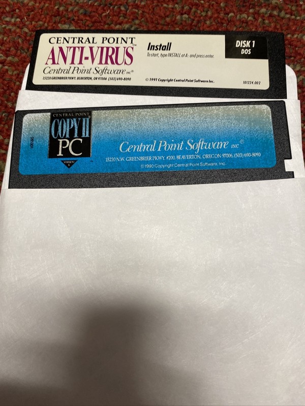 Vintage Central Point PC Tools Version 7 And 7.1 5.25” Floppy disks 16 Disks gallery