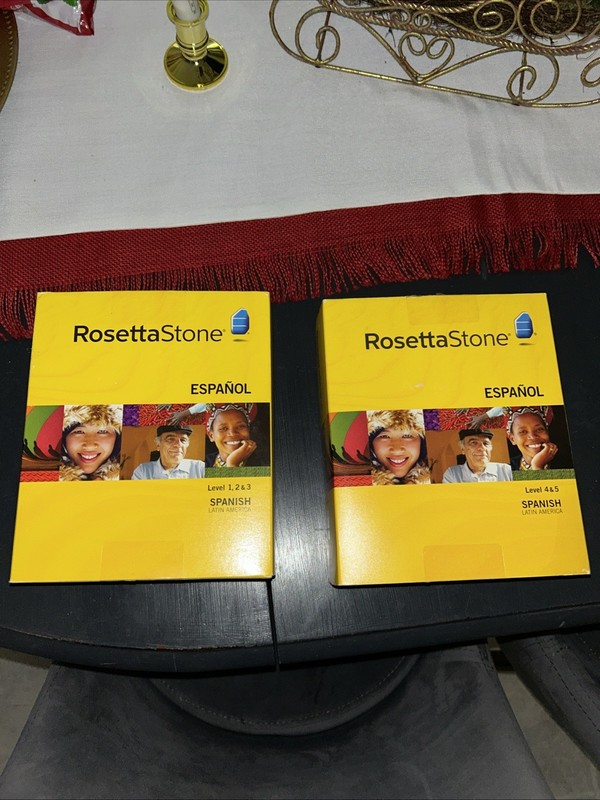 Rosetta Stone 3 Spanish (Latin America) Level 1,2,3,4 & 5 for PC, Mac MPN 3094