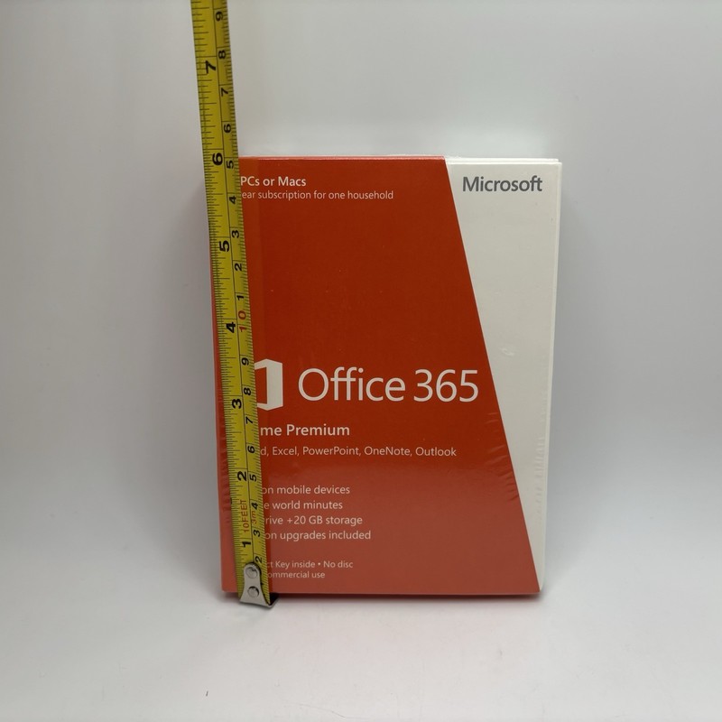 *SEALED* Microsoft Office 365 Home Premium 6GQ-00241 (5 PC'S Or Macs) 2012 READ gallery
