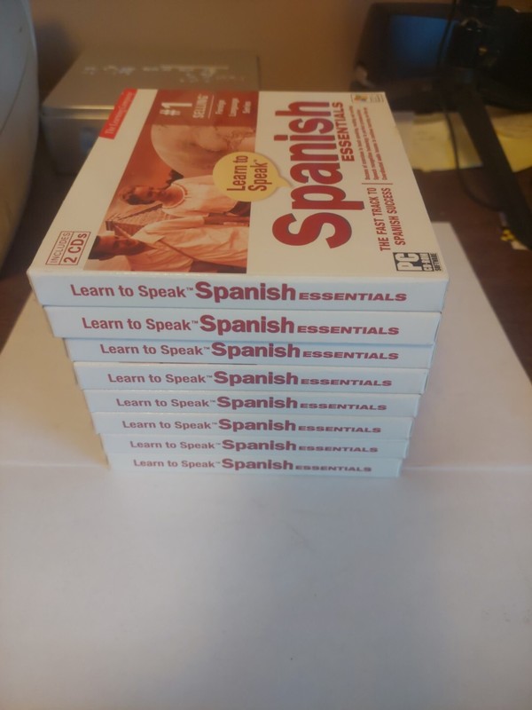 Learn To Speak Spanish Essentials The Learning Company PC CD-ROM gallery