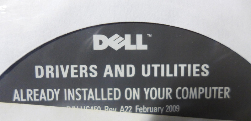 NEW Dell Optiplex 330 740 755 Driver & Utility CD TC935 gallery