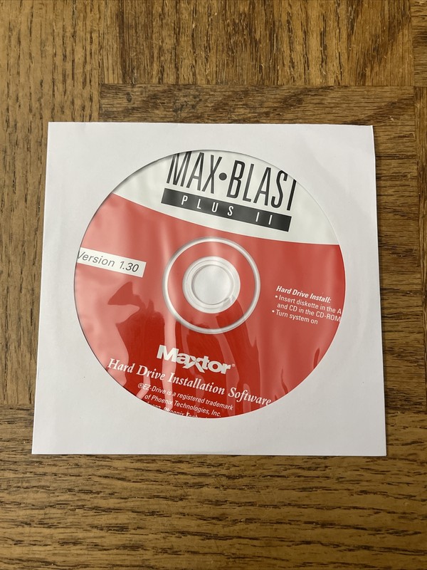 Max Blast Plus PC Software