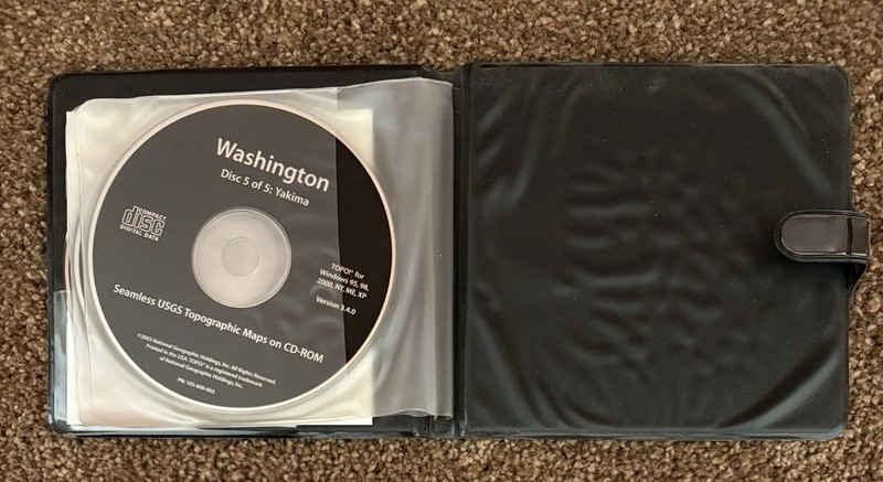 National Geographic Topo CD Software Mapping for Washington USGS Topographic gallery