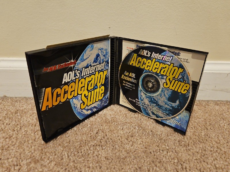 AOL's Internet Accelerator Suite Exclusive (PC, 1997, America Online) gallery