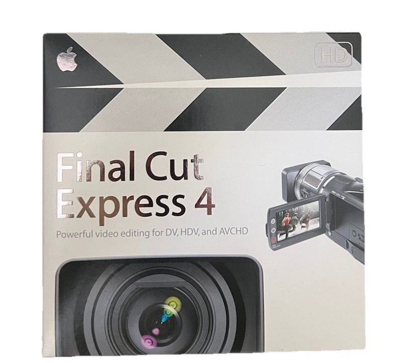 Apple Final Cut Studio 4 Mac Install Software Disc & Manual