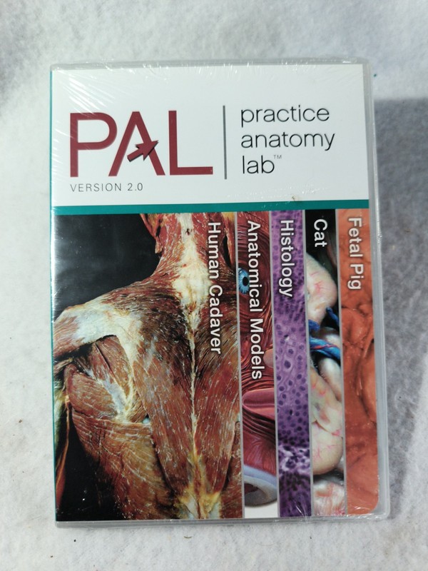 PAL : Practice Anatomy Lab Version 2.0 CD-ROM New & Sealed