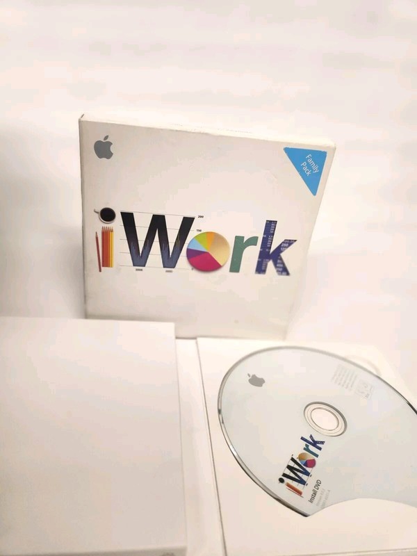 iWork ’09 Family Pack for Apple Mac MB943Z/A Pages Numbers Keynote