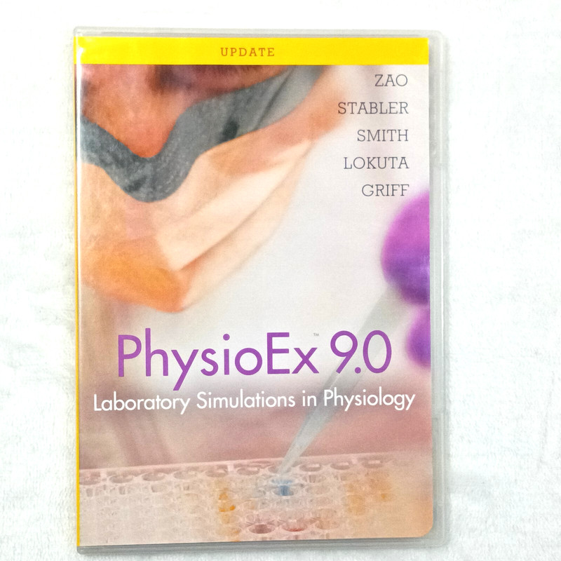 PhysioEx 9.0 Laboratory Simulations In Physiology CD Slim Case Educational
