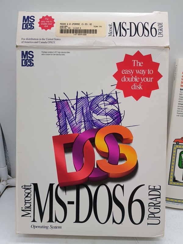 Vintage Microsoft MS-DOS 6 Software Upgrade Operating System gallery