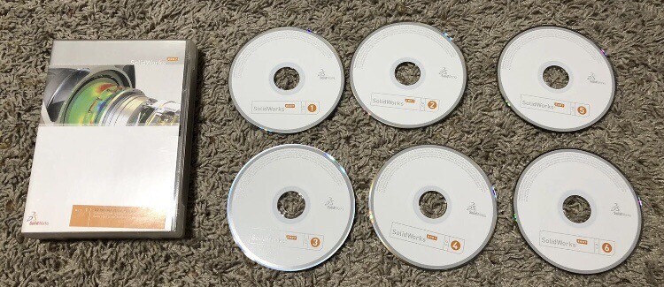 SolidWorks 2007 Kit 1 & Kit 2 CD & DVD gallery