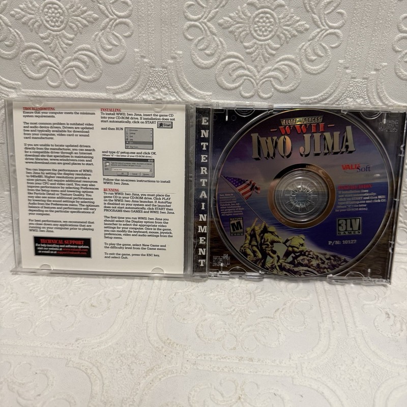 Elite Forces IWO JIMA Video Game - PC CD-ROM ValuSoft War Game gallery