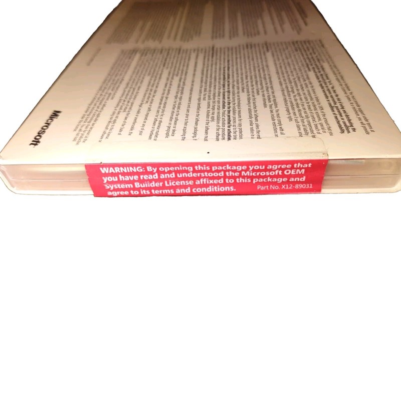 Microsoft Win Pro 7 x32 English FQC-01241 OEM System Builder Pack gallery