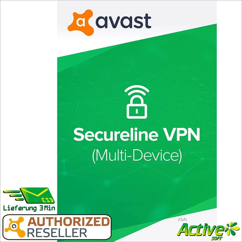 Avast SecureLine VPN 2025 10 Devices 1 Year | Internet Security VPN Unlimited