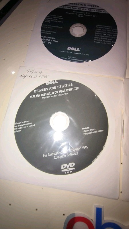 Inspiron 17R 1545 XPS L5 DELL OPERATING SYSTEM DRIVERS UTILITIES DISCS Windows 7 gallery