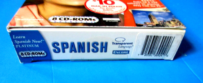 Learn Spanish Now Platinum Vintage for MAC and PC, 8 CDROM Box Set gallery