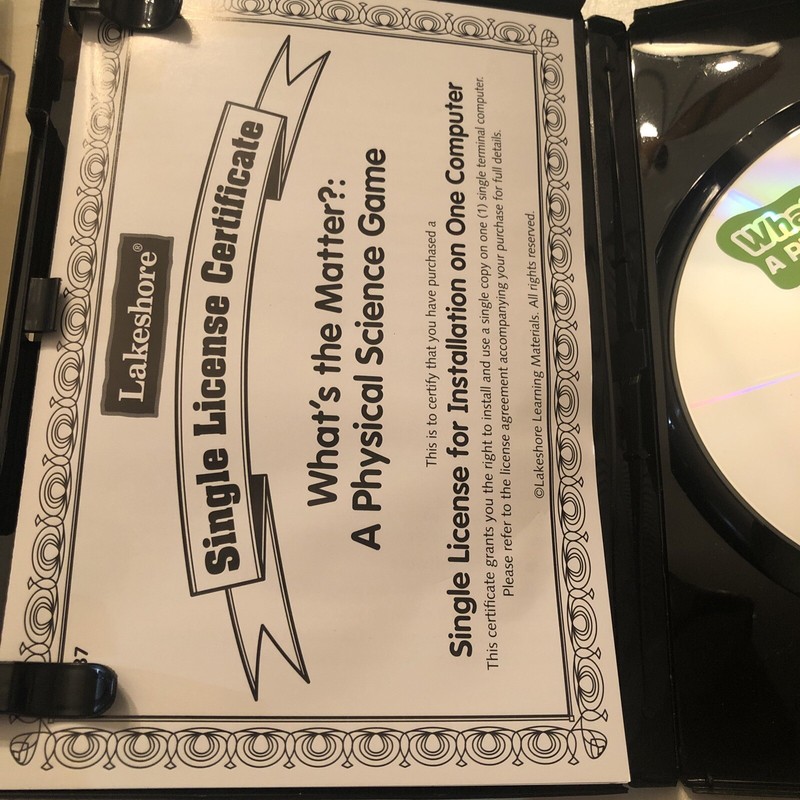 What's the Matter? A Physical Science Game CD-ROM (SKU# 973) gallery