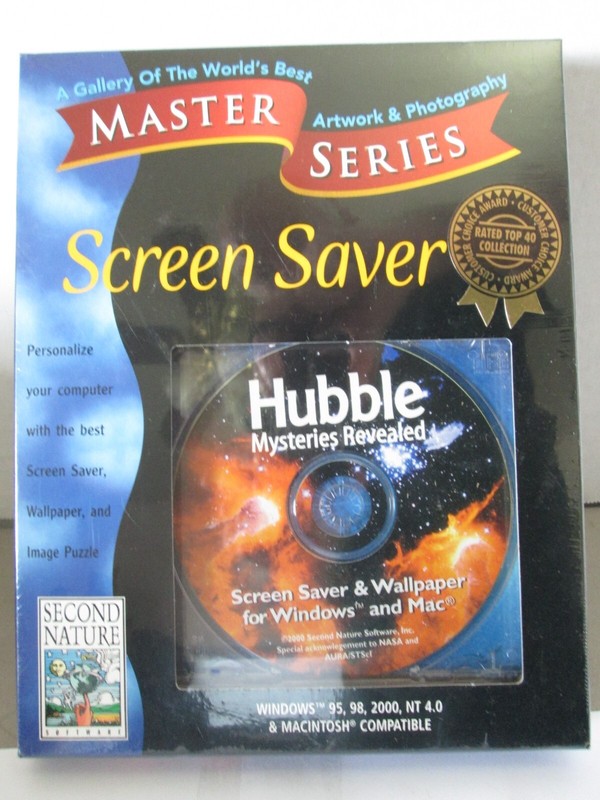 Master Series Screen Saver Hubble Mysteries Revealed – NEW – FACTORY SEALED