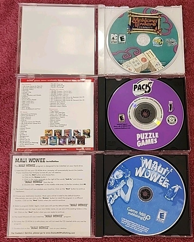 Puzzle And Matching PC Software Lot gallery