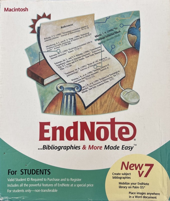 ISI Thomson Scientific EndNote 7 – for Mac Plus Serial Number