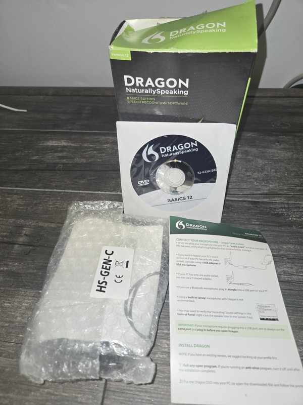 Nuance Dragon NaturallySpeaking 12 Basic Speech Recognition Software App Windows gallery