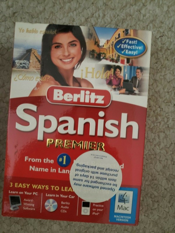 Nova Development Berlitz Spanish Premier for PC, Mac