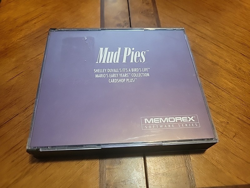 RARE – PC CD Rom Mud Pies – Mario’s Early Years – 3 Disc Complete Tested Works!