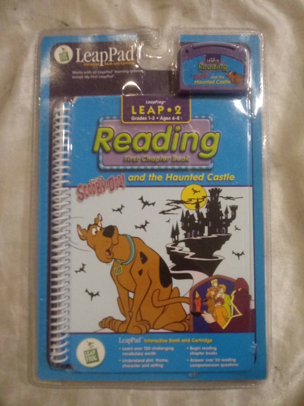 LEAP PAD 2 SCOOBY DOO & THE HAUNTED CASTLE BOOK & CARTRIDGE