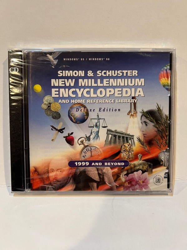 Simon & Schuster New Millennium Encyclopedia And Home Reference Library, Deluxe
