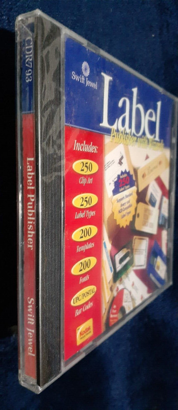Label Publisher With Wizards CD Swift Jewel CDR793**Cracked Case** gallery