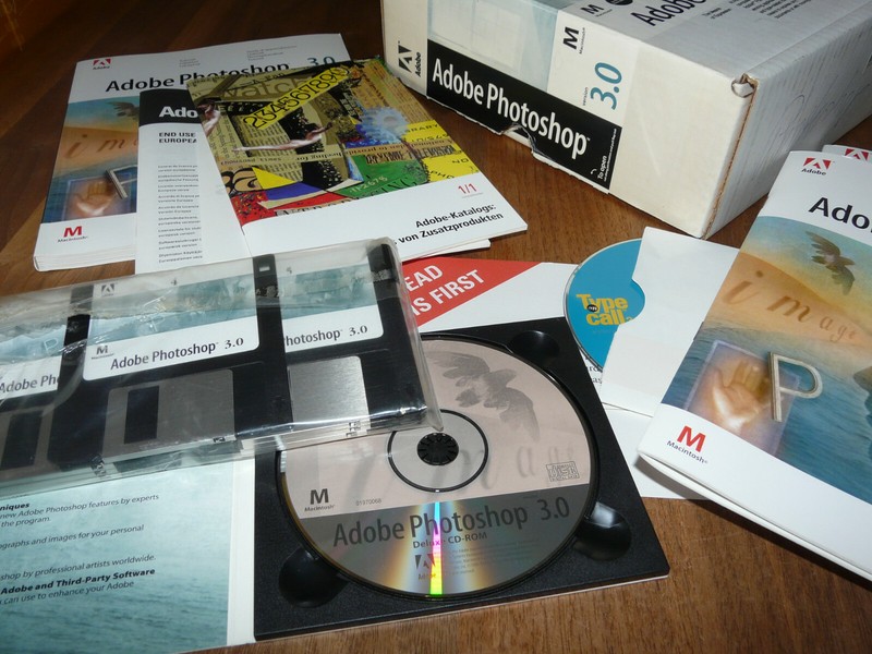Adobe Photoshop 3.0 German Upgrade Version for Mac Rarity gallery