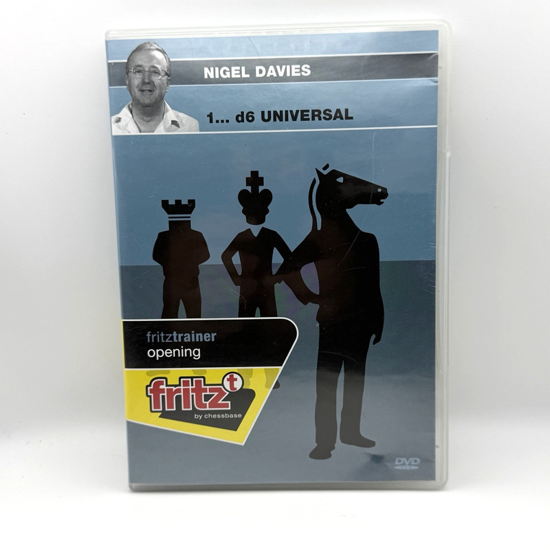 Nigel Davies 1…d6 Universal C Fritz Trainer Opening DVD Chess