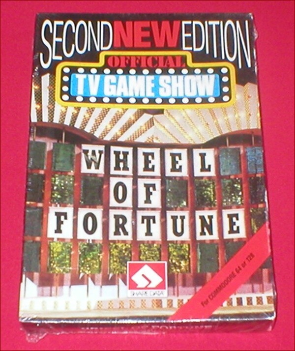 Wheel of Fortune Second Edition for the Commodore 64 C64 128 Computer NEW SEALED