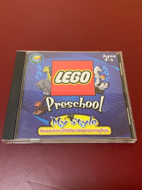 LEGO Preschool My Style Over 45 Activities Ages 2-4 CD-ROM PC & MAC 2000