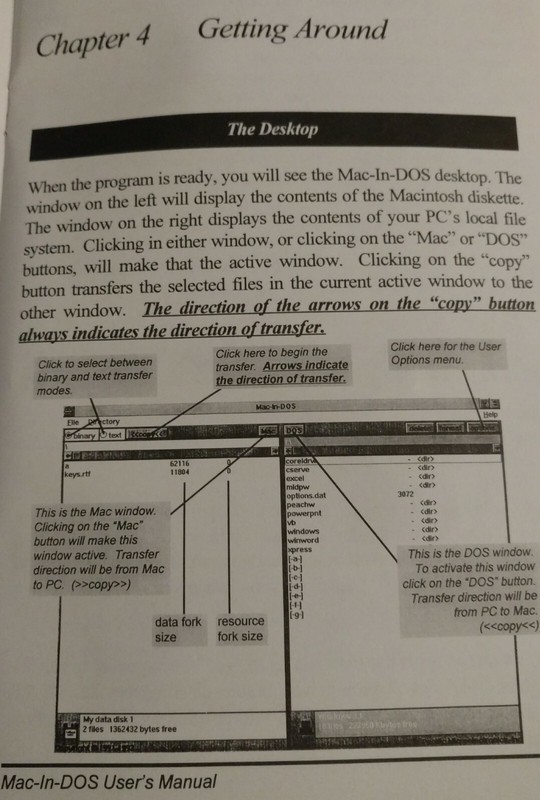Pacific Microelectronucs Ver2.0 Mac-In-DOS for Windows with manual gallery