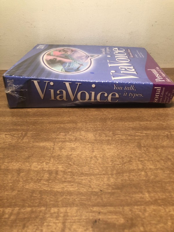 IBM ViaVoice Personal for Windows Millennium Edition You Talk It Types gallery