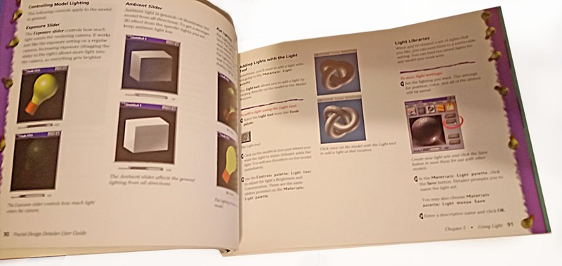 Macintosh Fractal Design Detailer The Amazing 3D Paint Program Mac +Book gallery