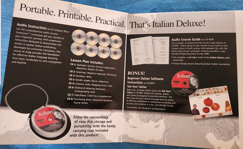 Language Learning - Instant Immersion Italian 8 disc deluxe edition 6.0 – 2003 gallery