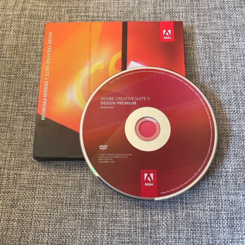 Adobe Creative Suite 5 Design Premium for Windows 10 11 Tested Works CS5