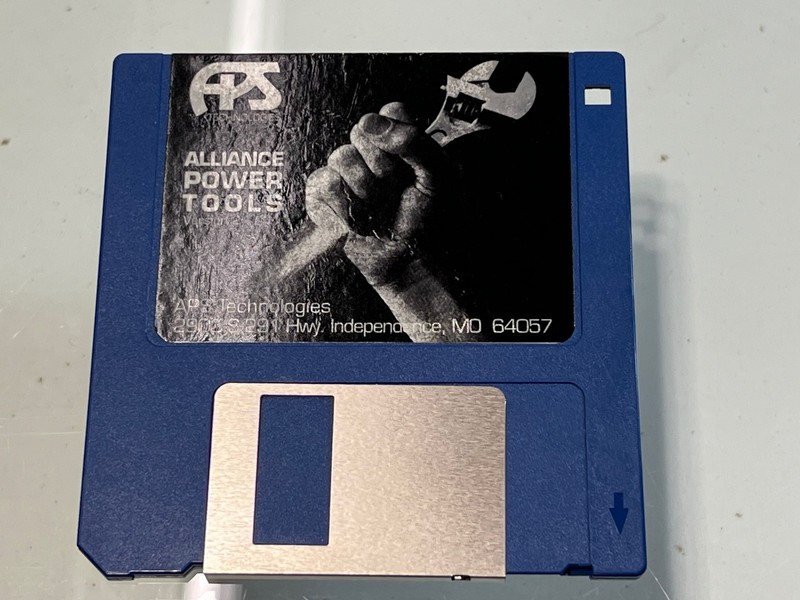 APS Alliance Power Tools v2.0 (Mac OS) floppy disk